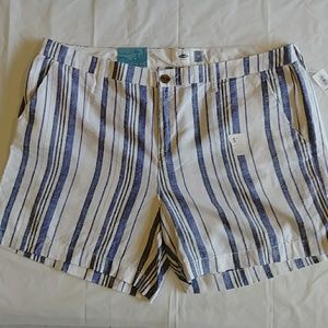 NWT Old Navy light weight linen feel shorts